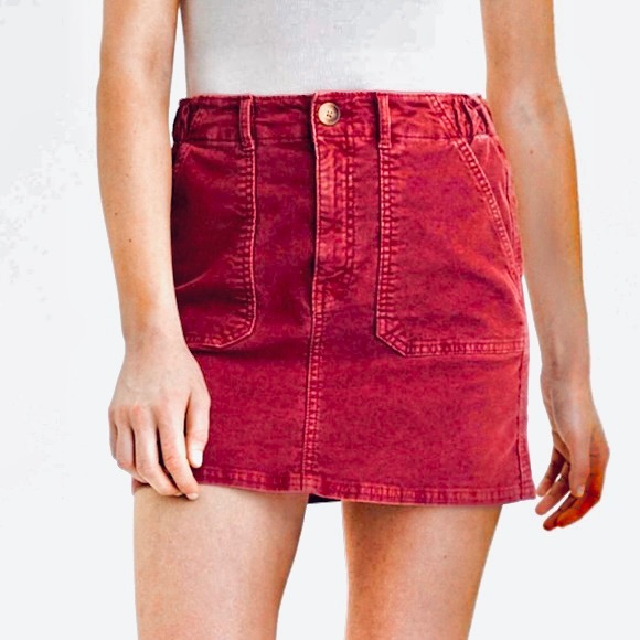 Corduroy Skirt - Picture 1 of 4